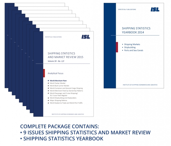 Package: ISL Shipping Statistics and Market Review 2015 + Shipping Statistics Yearbook 2014 [Print]
